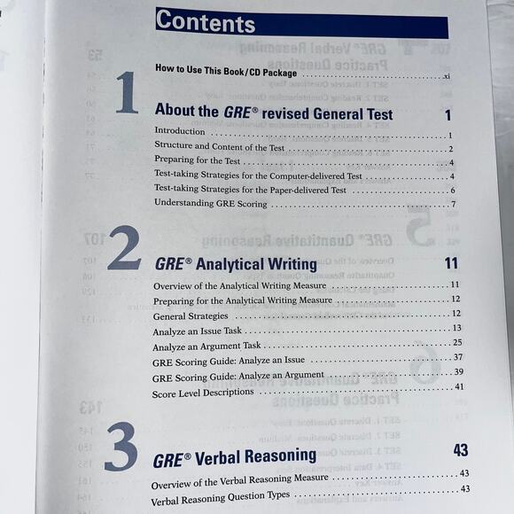 The Official Guide to the GRE Revised General Test With CDRom, 2nd Edition Book - Picture 6 of 8